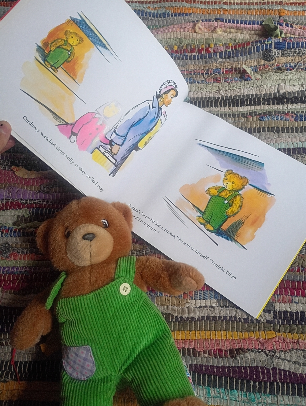Corduroy Plush And Book - Picture 4 of 5